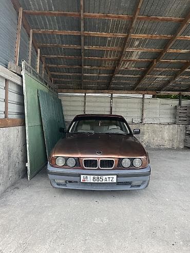 Унаа: BMW 5 series: 1993 г., 3 л, Кол менен иштөөчү, Бензин, Седан — 7