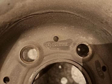 diski kg: Железные Диски R 15 Mercedes-Benz, 1 шт, отверстий - 5, Б/у — 2