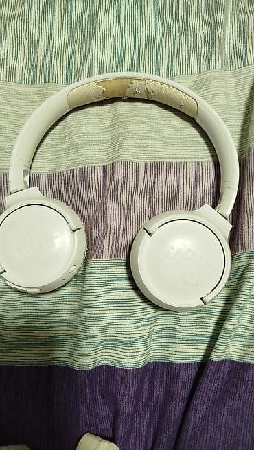 amazon fire: Беспроводные накладные наушники, JBL, Б/у — 3