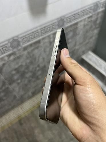 aphone 14 pro max: IPhone 15 Pro, 256 ГБ, Natural Titanium, 88 % — 6