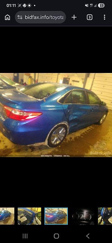 Транспорт: Toyota Camry: 2017 г., 2.5 л, Автомат, Бензин, Седан — 3