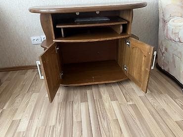 tcl 85: Тумба и подставка для телевизора, Напольная, МДФ, цвет - Коричневый — 3