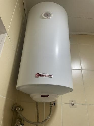 проточный бойлер: Накопительный водонагреватель Объем бака: 100 л, Thermex, Электрический, Панель управления — 2