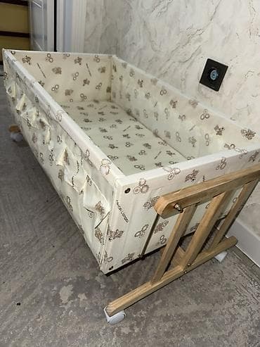 Люлька, Колыбель, Дерево, цвет - Бежевый, Самовывоз