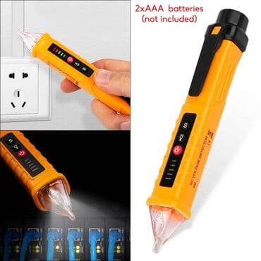 блоки питания prologix: Тестер, бесконтактный детектор напряжения переменного тока 12-1000V — 3