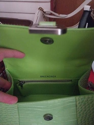 nike skepta: Классическая сумка, Balenciaga, Материал: Экокожа, Застежка на магните, Женские, Б/у — 3