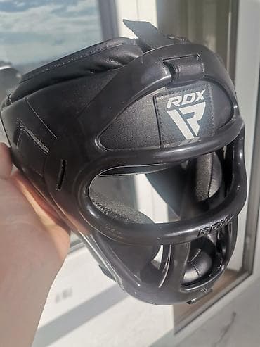 Шлем для единоборств RDX HGR T1FB (Medium) - Полнолицевой шлем с