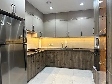 Недвижимость: 3 комнаты, 132 м², Элитка, ул. Ахунбаева / Малдыбаева Элитка, 9 этаж, Евроремонт — 9