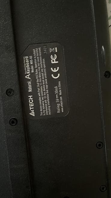 ipad 5 mini: Клавиатура, A4Tech, Мембранная, Проводное подключение — 4