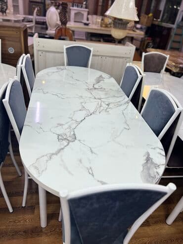 кухонные столы и стулья фото цены бишкек: Кухонный стол и стул, Новый, В рассрочку, Бесплатная доставка, цвет - Желтый — 4