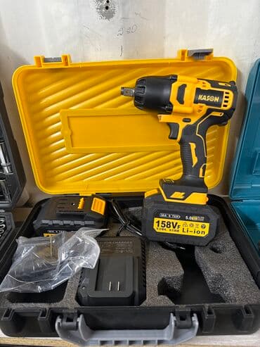 kason шуруповерт: Аккумуляторный гайковерт, Новый, Бесплатная доставка, Платная доставка — 1