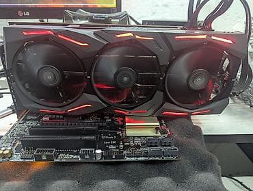 Видеокарта, Б/у, Asus, Radeon RX, 8 ГБ, Для ПК