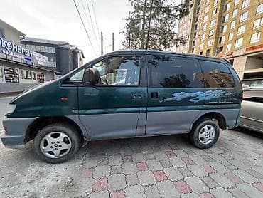 мусубиси делика багажник: Mitsubishi Space Gear: 1998 г., 2.5 л, Автомат, Дизель, Минивэн — 4