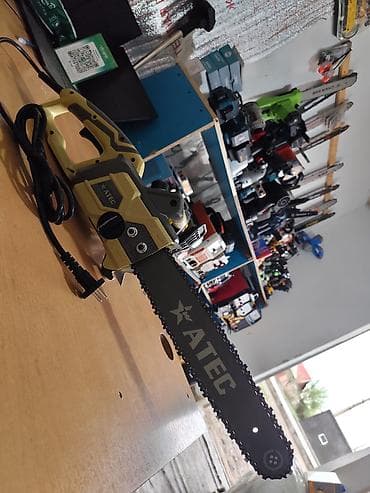 электро пилы: Электрическая цепная пила ATEC . - Тип: сетевая цепная пила (кабель с — 2