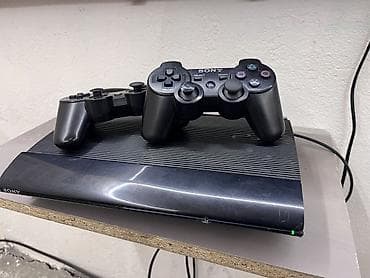 ps4 disk: Игровая консоль Sony PlayStation 3 Super Slim (CECH-4xxx) с двумя — 4
