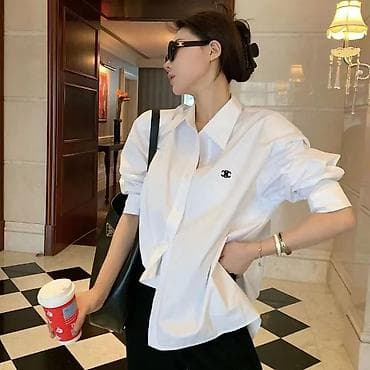 женские классические рубашки: Женские рубашки на каждый день и для офиса — классические и с принтами — 1