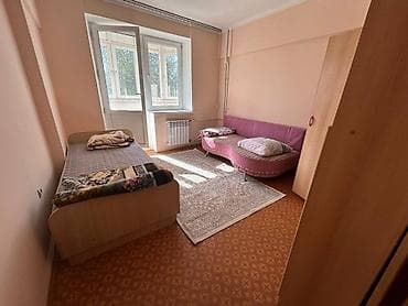 osh flat: 3 комнаты, Аламедин-1 мкр Агентство недвижимости, Семейным, от 1 месяца, от 3 месяцев, от 6 месяцев, С мебелью полностью — 2
