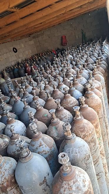 Баллоны для технических газов - Металлические газовые баллоны lalafo.kg да Баллоны для технических газов - Металлические газовые баллоны