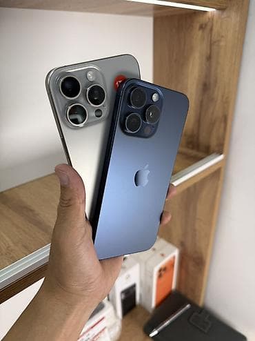iphone 11 max: IPhone 15 Pro Max, Б/у, 1 ТБ, Natural Titanium, Защитное стекло, Чехол, Кабель — 2