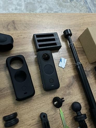 hyperx cloud ii: Экшн‑камера 360° Insta360 ONE X2 с комплектом аксессуаров. Основные — 8