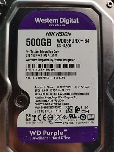 ps2 hdd: Накопитель для ПК, Новый, Hikvision, HDD, 512 ГБ, 3.5", Для ПК — 2