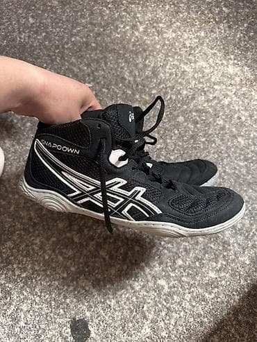 борцовки трико: Мужские кроссовки, 44, Asics, Новый, цвет - Черный, Самовывоз — 1