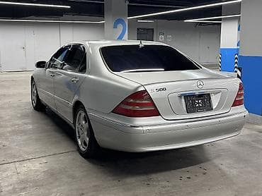 mers e124: Mercedes-Benz S-Class: 2001 г., 5 л, Автомат, Газ, Седан — 6