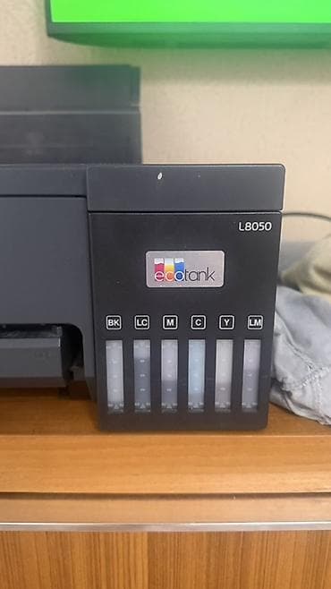 Принтеры: Фотопринтер Epson EcoTank L8050 - Цветная струйная печать с системой — 2