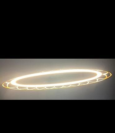 Люстры: Подвесной светильник/люстра с LED-подсветкой - Форма: овальная — 3