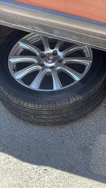 Колеса в сборе 215 / 55 / R 17, Лето, Б/у, Запаска, Легковые, Литые, отверстий - 5 — 3