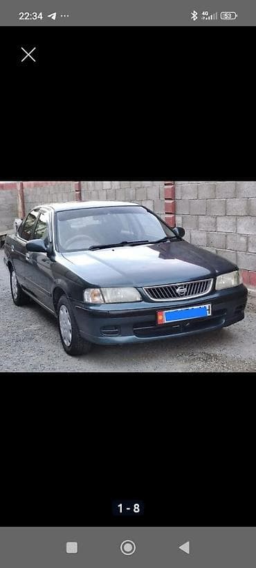 Nissan Sunny: 2001 г., 1.4 л, Автомат, Бензин, Седан