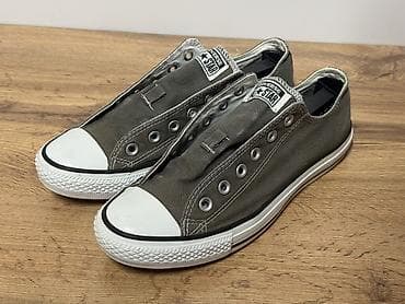 ризо: Мужские кроссовки, 41, Converse, Б/у, цвет - Серый, Самовывоз, Платная доставка — 1