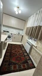 долгосрочные квартиры в аламедин 1: 2 комнаты, Агентство недвижимости, Без подселения, С мебелью полностью — 1