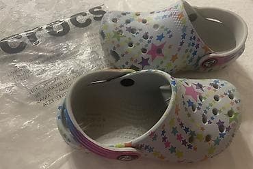 кроксы ботинки: Мужские сандалии, 52, Crocs, Б/у, цвет - Серый, Самовывоз — 1