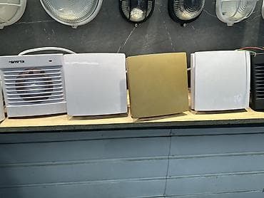 коня: Вытяжные вентиляторы для ванной/туалета/кухни. Особенности: - — 1