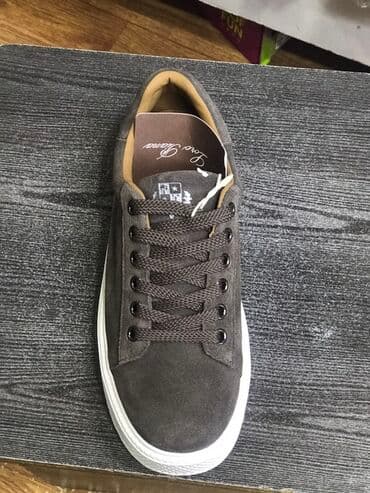 купить женские туфли из натуральной кожи: Женские кеды на платформе - Материал верха: замша (ворсовая кожа) — 2