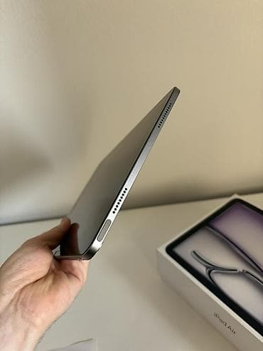 iphone 5s: IPad Air 11 (M3), 11 дюймовый, 128 ГБ, цвет Space Grey, идеальное — 5