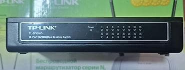 huawei pad: Коммутатор TP-Link TL-SF1016D - 16 портов 10/100 Мбит/с (RJ-45) для — 4