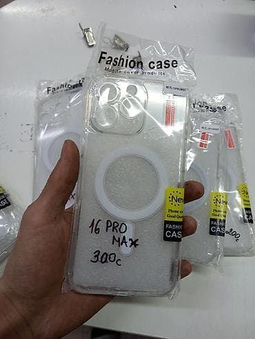 чехол 15 pro: Прозрачные чехлы Fashion Case с магнитным кольцом для MagSafe — 4