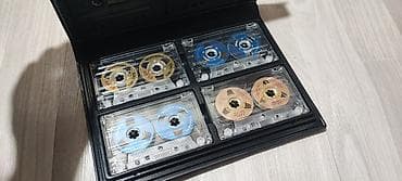 Аудиокассеты алюминий ретро Винтаж (запись разное) использования как