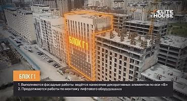 1 комната, 36 м², Элитка, 9 этаж, ПСО (под самоотделку)