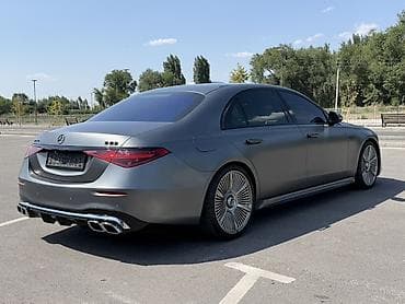 range over: Mercedes-Benz S-class AMG: 2021 г., 4 л, Автомат, Бензин, Седан — 5