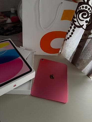 Техника и электроника: IPad (10-го поколения, модель A16) 10.9", розовый - Память: 128 ГБ - — 1