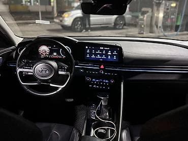 carplay android: Hyundai Avante: 2020 г., 1.6 л, Автомат, Гибрид, Седан — 4