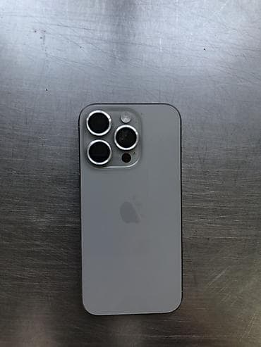 1 8t: IPhone 15 Pro, Новый, 256 ГБ, Серебристый, Защитное стекло, 80 % — 2