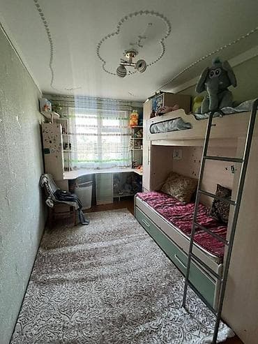 Гараждар: 3 бөлмө, 58 м², 104-серия, 4 кабат, Косметикалык ремонт — 4