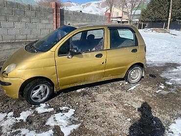 арзан машине: Daewoo Matiz: 1999 г., Кол менен иштөөчү, Бензин, Хетчбек — 1