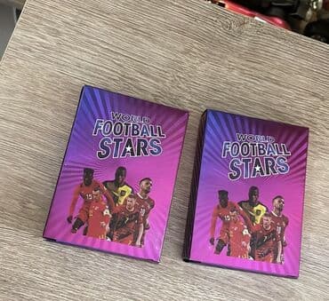 Балдардын кийим-кечелери жана бут кийимдери: Футбольные карточки GOLD — 3