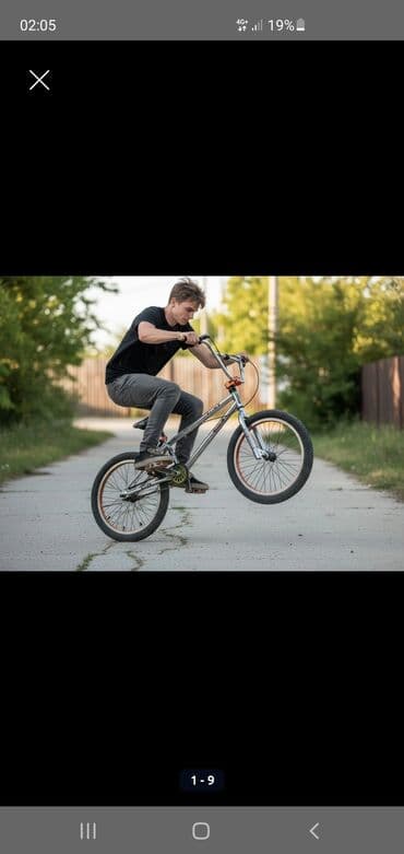 купить раму для бмх: BMX велосипед, Рама L (172 - 185 см), Б/у — 3