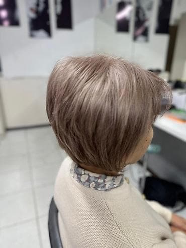 16 р: Услуга: женская стрижка и объемное тонирование для тонких/редких волос — 4